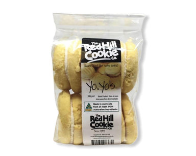 The Red Hill Cookie Co Yo Yo's 300g-Groceries-The Red Hill Cookie Co-Fresh Connection