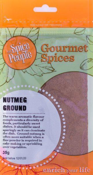 The Spice People Nutmeg Ground 35g-The Spice People-Fresh Connection