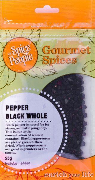 The Spice People Pepper Black Whole 55g-The Spice People-Fresh Connection