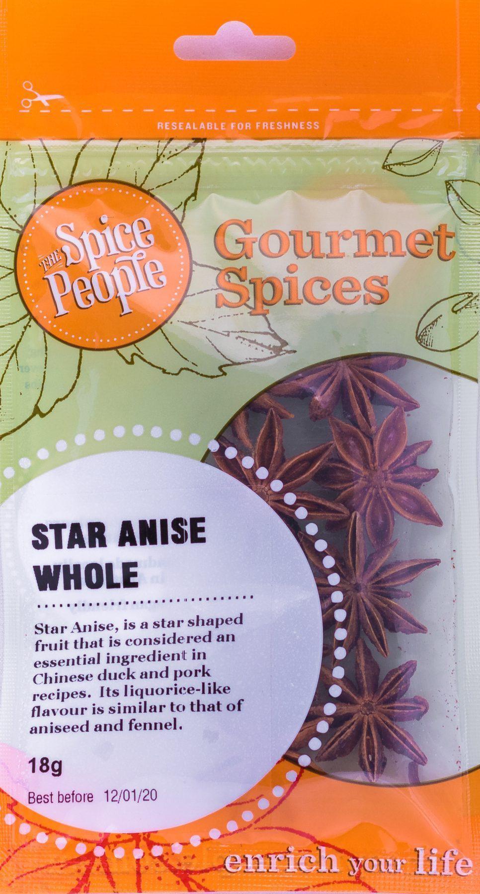 The Spice People Star Anise Whole 18g-The Spice People-Fresh Connection
